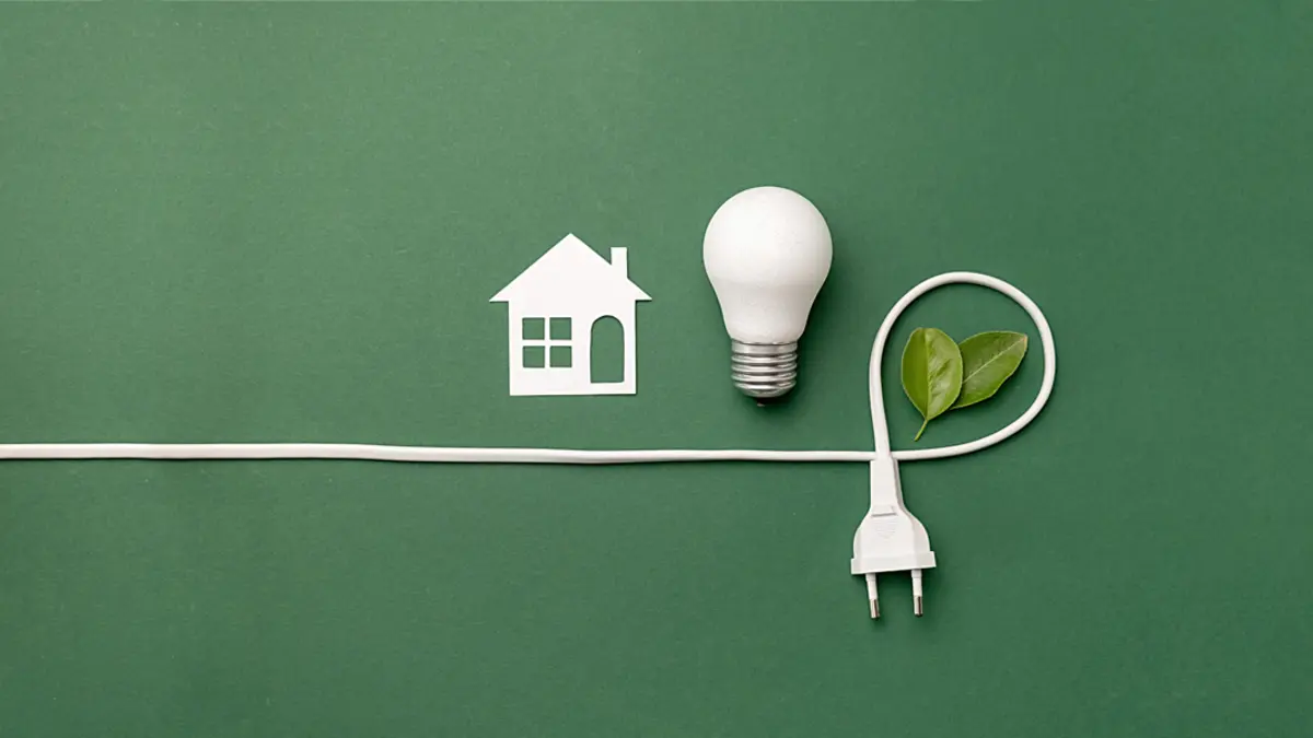 Haus Lampe Kabel Strom sparen