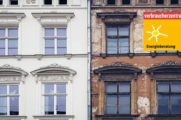 Fassade alt und neu