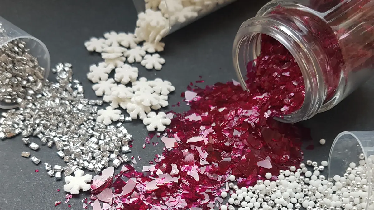 Backen Glitzer