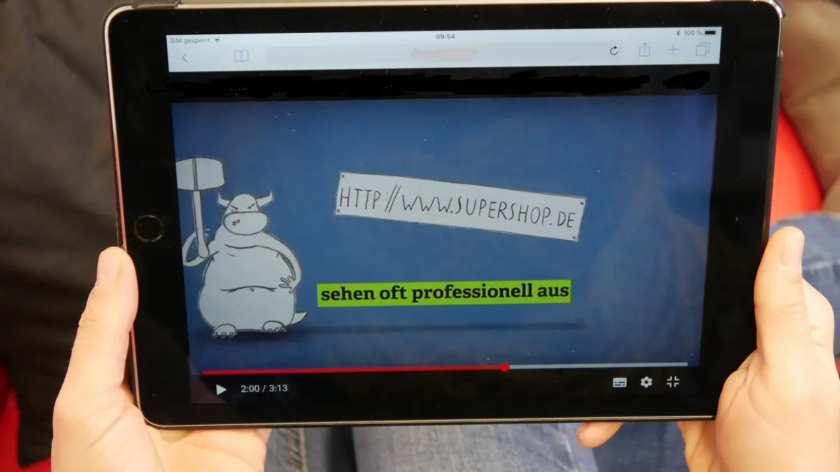 Obacht beim Online-Shoppen.