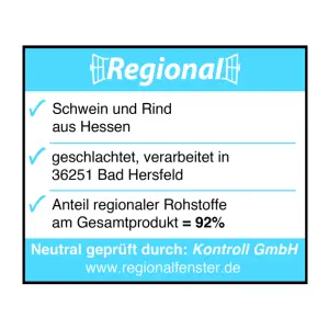 Zeichen Regionalfenster