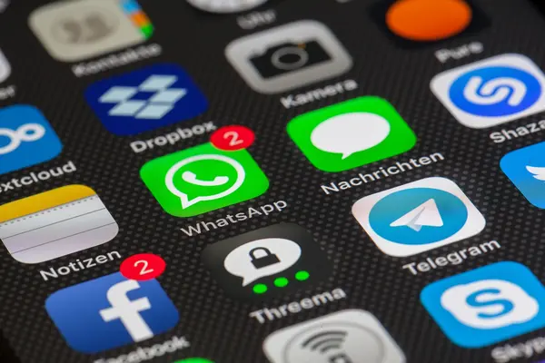 WhatsApp auf einem Smartphone
