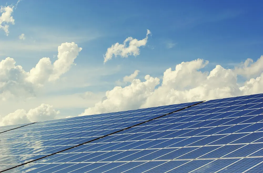 Photovoltaikanlage auf einem Dach