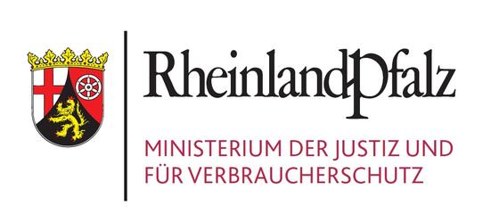 Logo Ministerium der Justiz und für Verbraucherschutz Rheinland-Pfalz