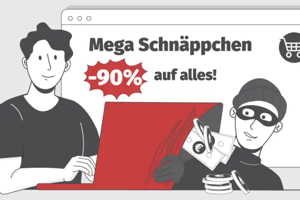 fakeshop mit Mega Schnäppchen Lockangebot