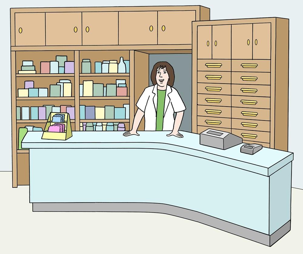 Apotheke innen