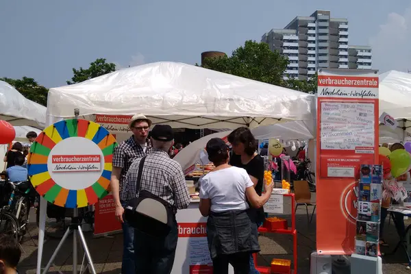 Stand der Quartiersberatung in Köln