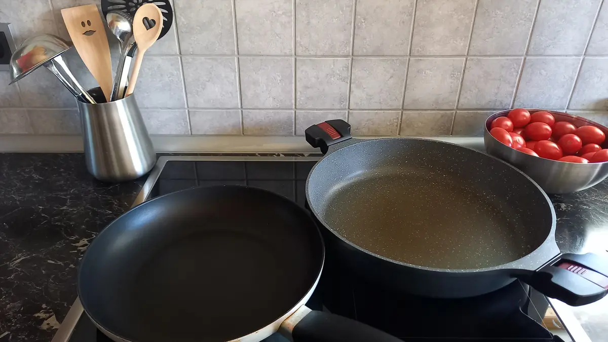 Beschichtete Pfanne