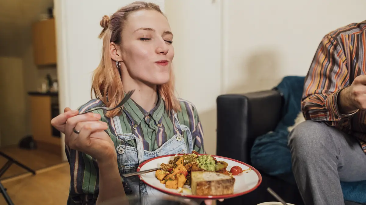 Genuss beim Essen