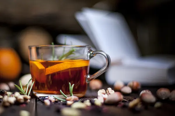 Teetasse aus Glas