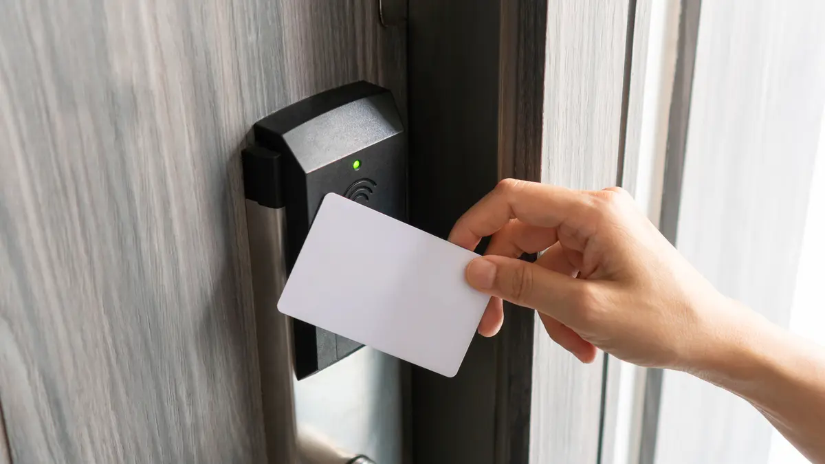 Schmuckbild: Zimmerkarte als Beispiel für RFID-Technologie im Alltag