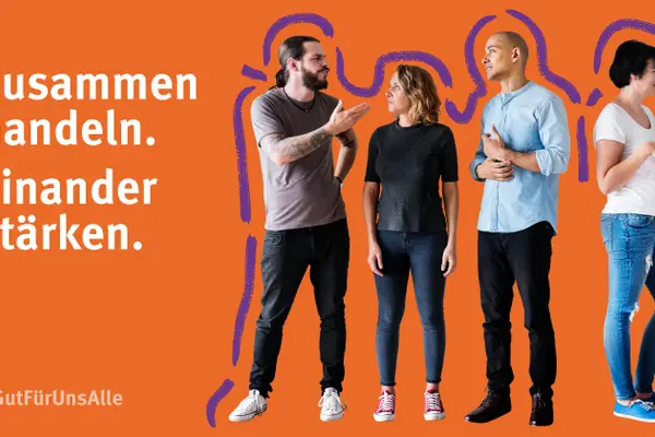 zwei Frauen und zwei Männer