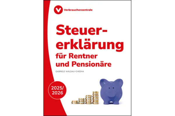 Titelbild des Ratgebers "Steuererklärung für Rentner und Pensionäre 2025/2026