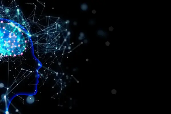 Abstrakte Darstellung künstlicher Intelligenz