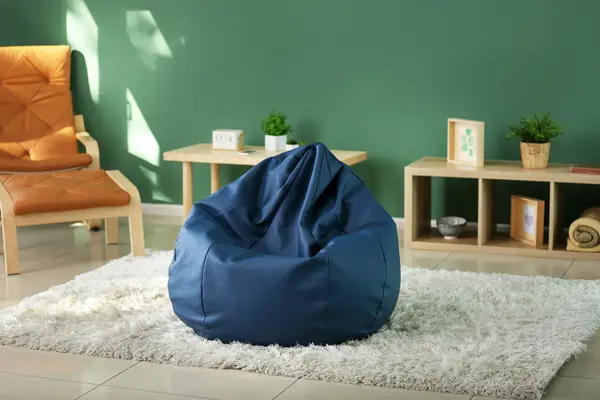 Sitzsack in einem Wohnzimmer