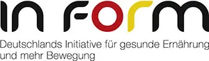 Logo In Form - Deutschlands Initiative für gesunde Ernährung und mehr Bewegung