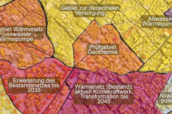 Wärmeplan Beispiel