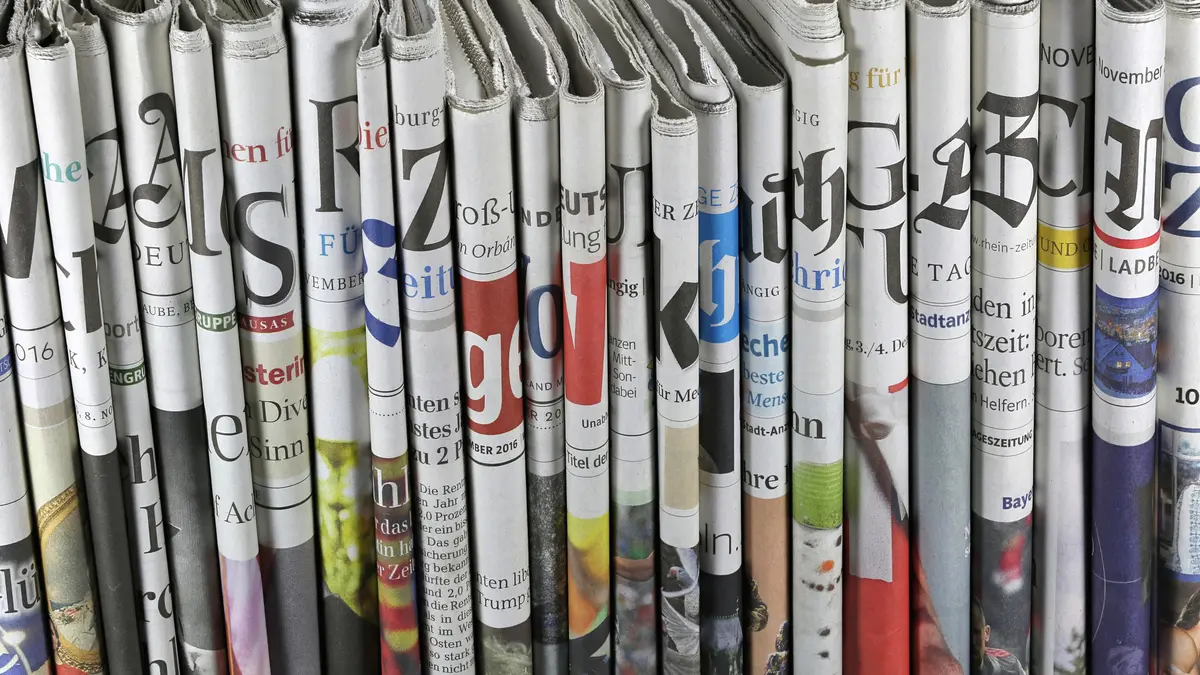 deutsche Tageszeitungen Ausschnitt Presse Aktuelles VIZ (c) Björn Wylezich