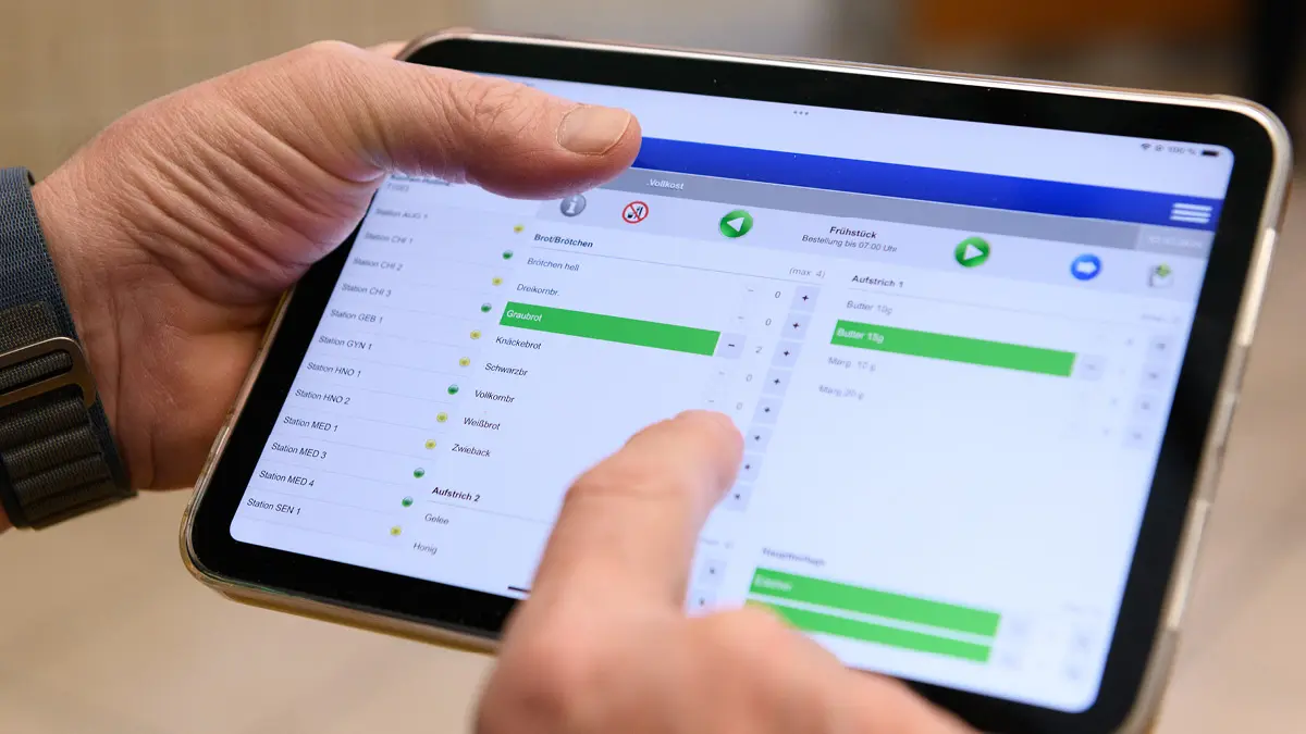 Ipad Bestellanwendung