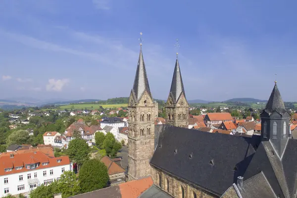 Luftaufnahme von Fritzlar/Hessen