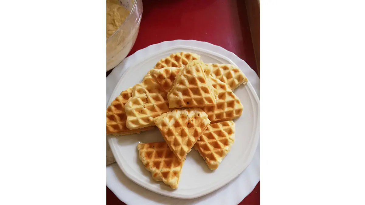 Waffeln in der Kita Sandhügel, Erzhausen