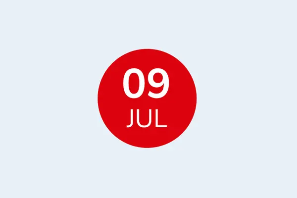 Datum 9. Juli
