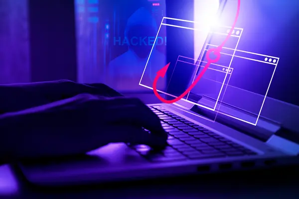 Symbolische Darstellung von Phishing