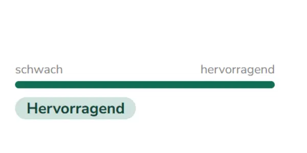 Siegelklarheit-Bewertungsskala 1