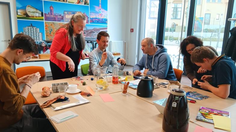 KlimalotsInnen Chemnitz: Workshop Upcycling