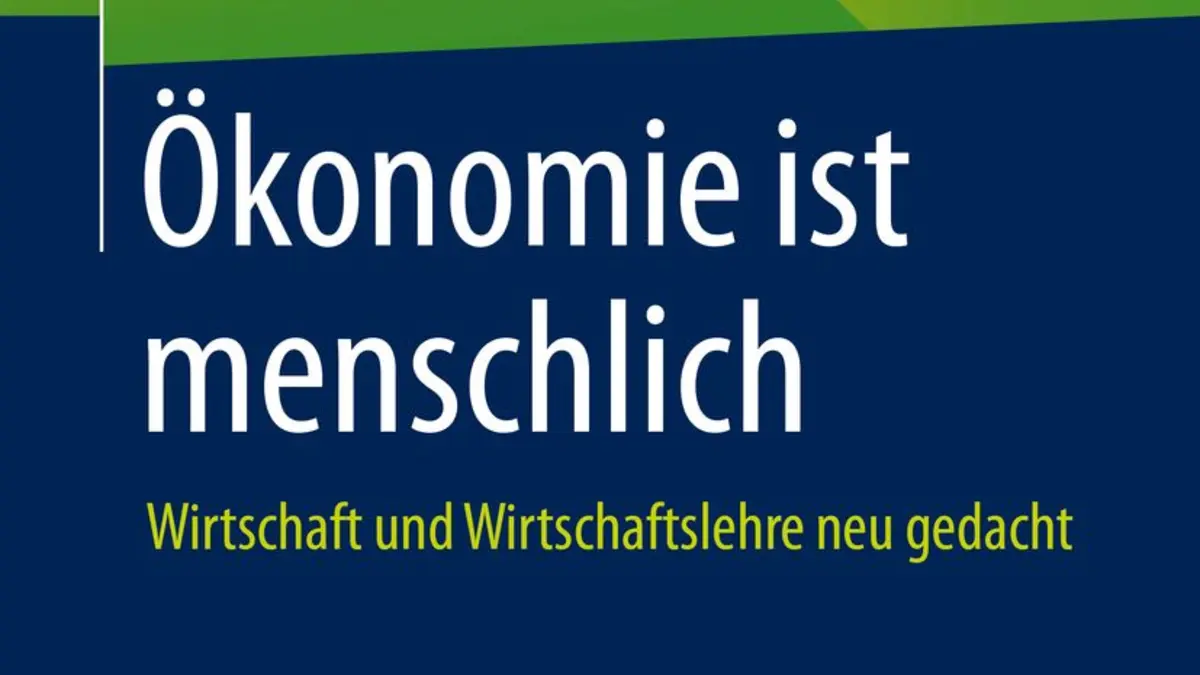 Cover Piorkowsky Oekonomie ist menschlich Springer