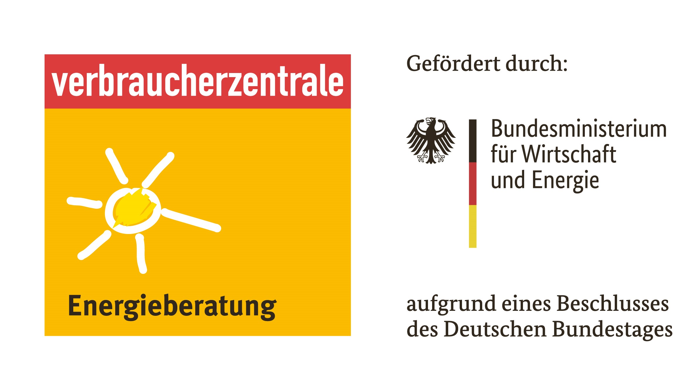 Logo der Energieberatung samt Förderhinweis