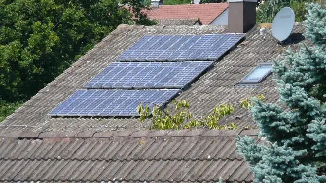 Solar Altanlage