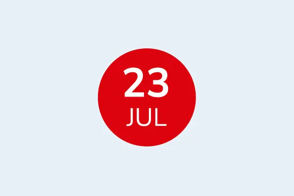 Datum 23. Juli