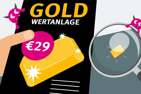 Schmuckbild: Abzockmasche Gold