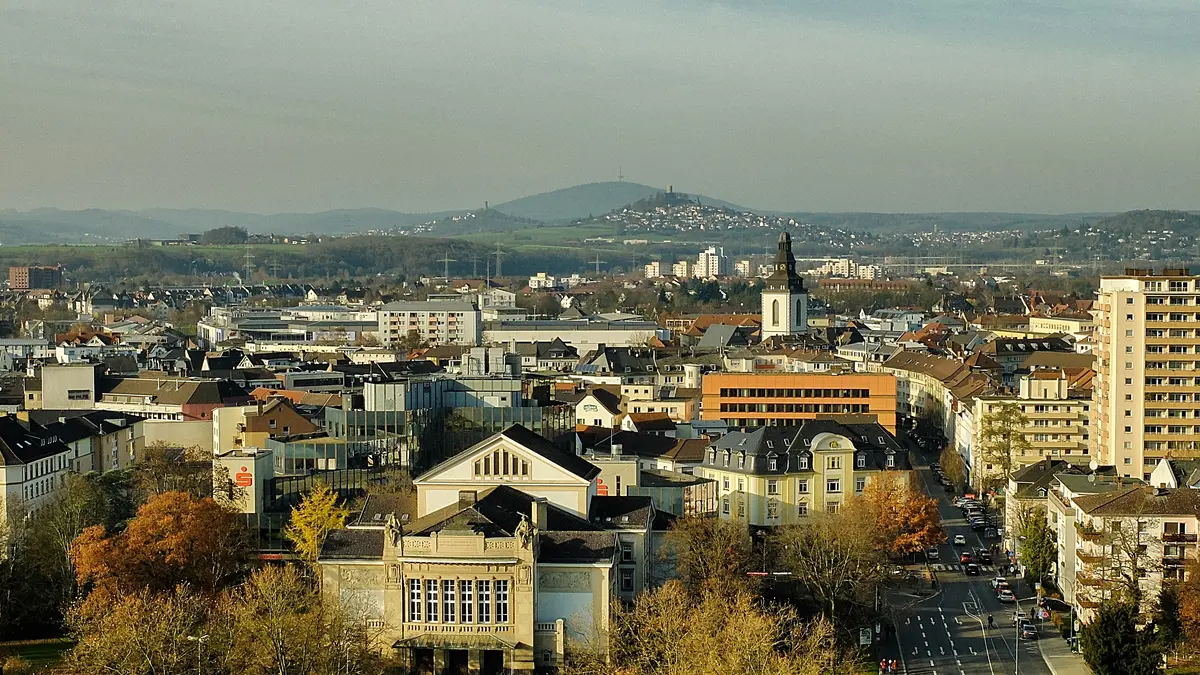 Gießen Stadtansicht