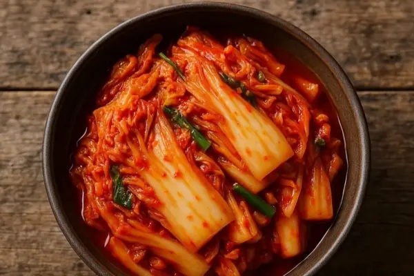 Schüssel mit Kimchi