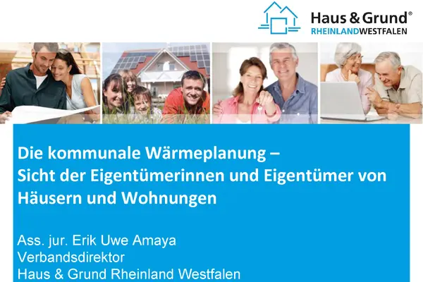 Kommunale Wärmeplanung aus Sicht der Eigentümer:innen von Häusern und Wohnungen