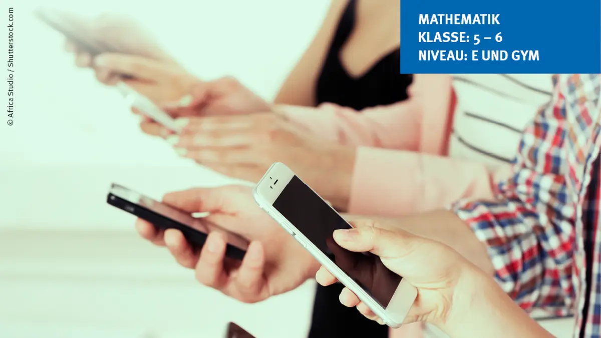 Menschen mit Smartphones