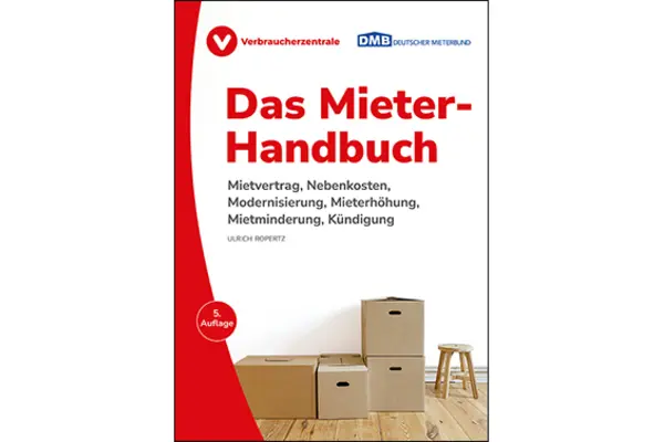 Titelbild des Ratgebers "Das Mieter-Handbuch"