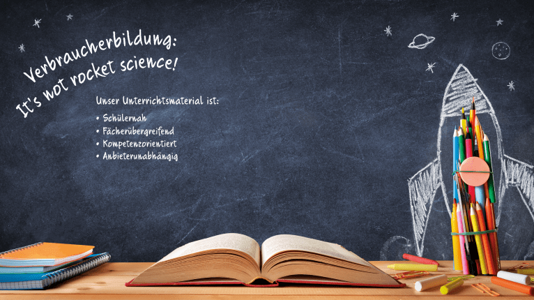 Verbraucherbildung Rakete Titelbild