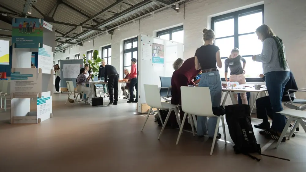Übersicht der Gruppen beim Kreativpart