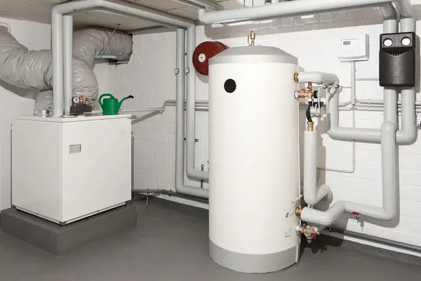 Heizung Heizungskeller Warmwasserkessel