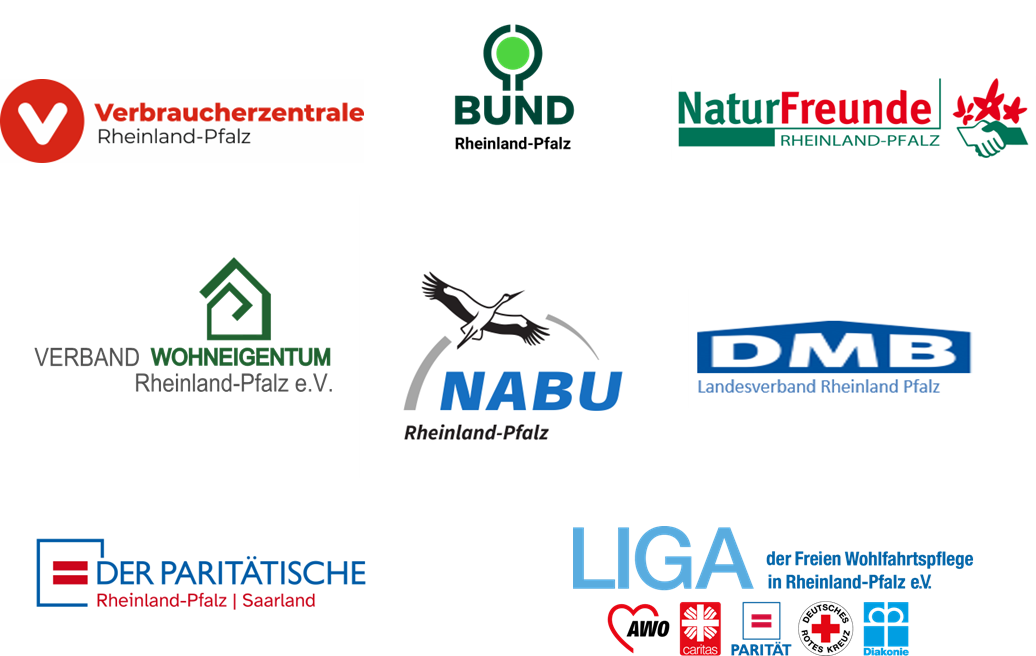 Logos der Unterzeichner des Positionspapiers