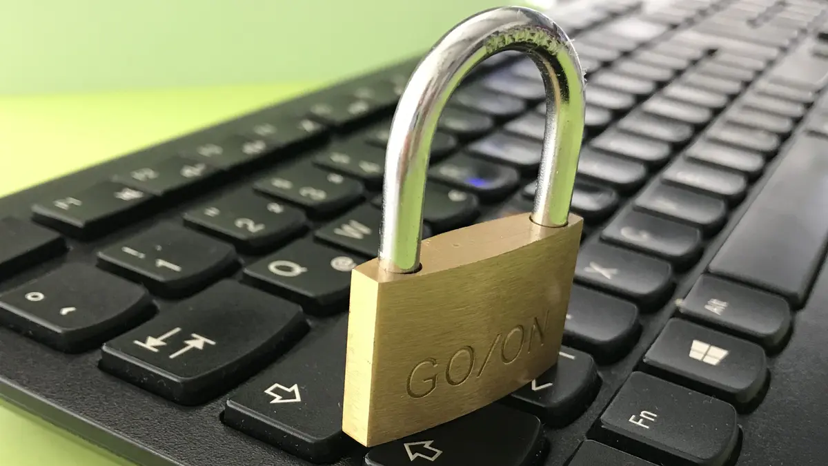Tastatur mit Sicherheitsschloss