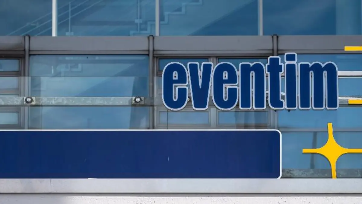 eventim Schriftzug am Firmengebäude