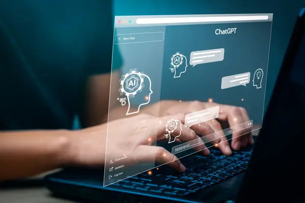Chat mit künstliche Intelligenz ChatGPT 