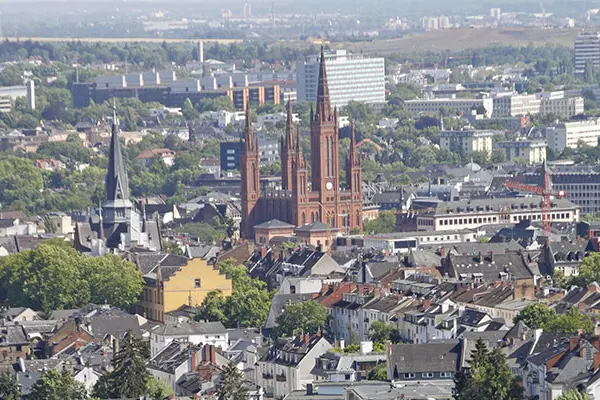 Luftaufnahme Wiesbaden