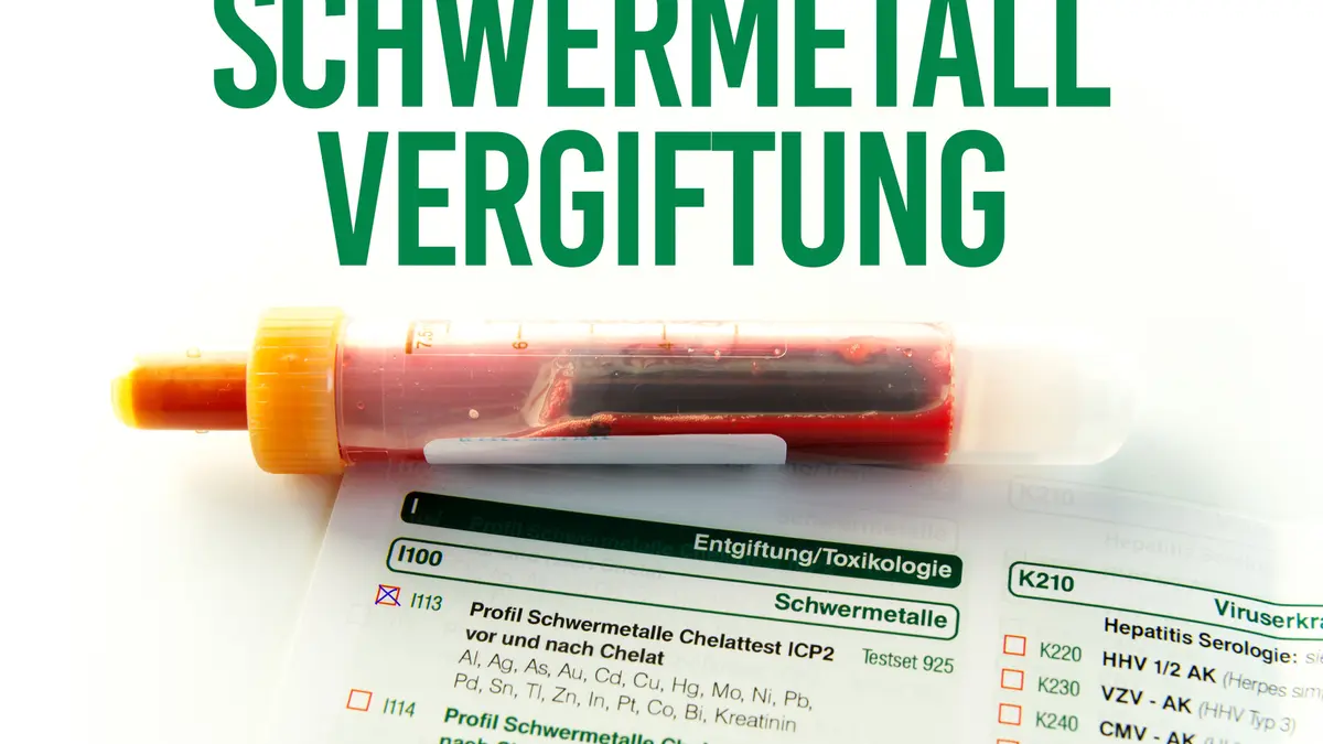 Schwermetall Vergiftung