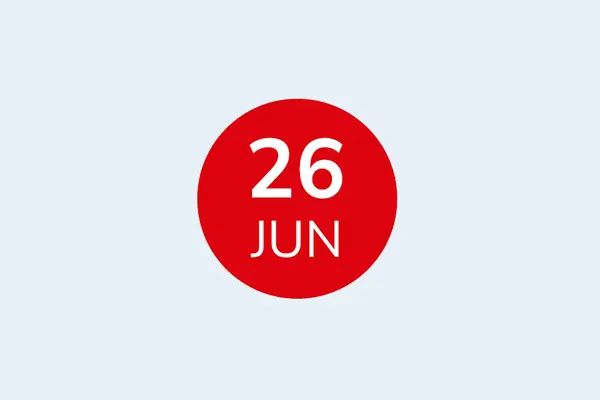 Datum 26. Juni