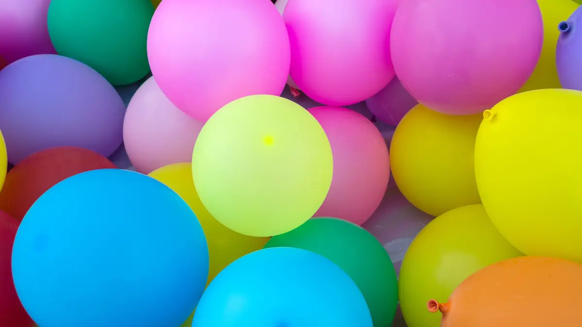 bunte Luftballons